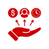 Icon representing user-friendly interface